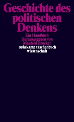 Produktbild von Geschichte des politischen Denkens