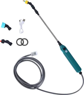 Obrázek produktu pro Elektrický zahradní postřikovač Zahradní rostliny Zavlažovací zařízení Květiny Postřikovací stroj Teleskopická tyč Délka nastavitelná Multifunkční zemědělský nástroj