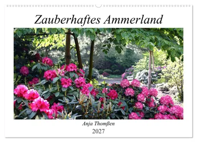 Produktbild von Zauberhaftes Ammerland (Wandkalender 2027 DIN A2 quer), CALVENDO Monatskalender