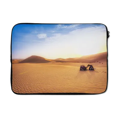 Produktbild von MuchoWow® Laptop Hülle 14 ZollKamel - Wüste - Sand Laptoptasche - Laptoptasche - Stoßsicher - Schutzhaube