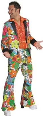 Produktbild von M208202-M Herren Hippie Anzug Partyanzug Gr.M