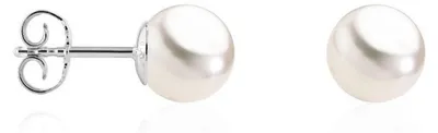 Produktbild von Luna-Pearls - 315.0310 - Ohrstecker - Damen - 925er Silber rhodiniert - Süßwasser-Zuchtperle 8.5-9mm