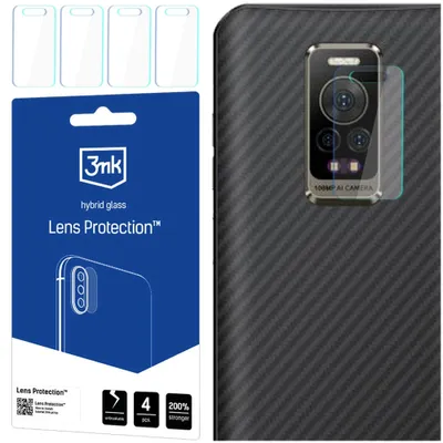Produktbild von 3mk Hybridglas Lens Protection für Ulefone Armor 17 Pro Kamera Objektiv Kameralinse 6H (4 Stück)
