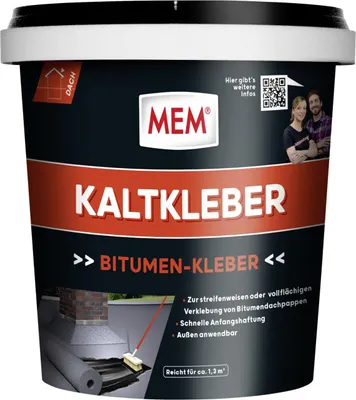 Produktbild von MEM Bitumen Kaltkleber 800 g