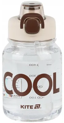 Obrázok produktu pre FĽAŠA NA VODU A NÁPOJE 700 ml S UCHOM, BEZ BPA, BEŽOVÁ, KITE
