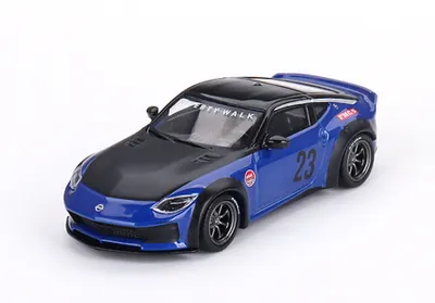 Zdjęcie produktu dla Nissan Z LBNATION WORKS Seiran Blue - Mini GT 1:64