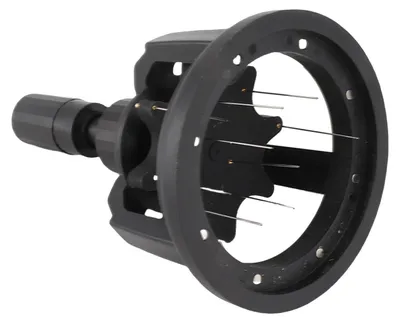 Productafbeelding van Solidchoice - Roestvrijstalen Magnetische Koffiedistributietool met Dichte Pinnaalden