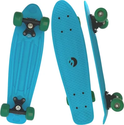 Produktbild von Best Sporting 30340 PP - Skateboard Sky Blau Retroboard