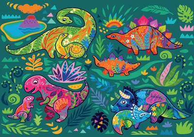 Immagine prodotto di YAZZ Puzzle Dinosauri 1000 pezzi