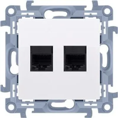 Image de Kontakt-Simon C62E.01/11, Blanc, Plastique, IP20, 77 mm, 43 mm, 77 mm