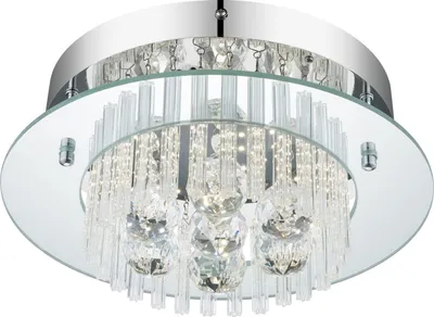 Produktbild von Globo Elena Deckenleuchte Chrom, 1xLED; 49361
