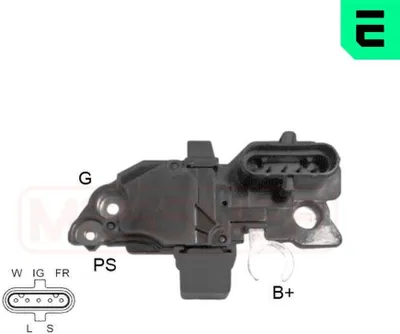 Produktbild von ERA 215249 Lichtmaschinenregler 28,3V für VOLVO 9900 Generator