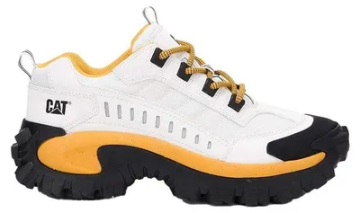 Produktbild von Caterpillar Intruder W Damen Weiß Sneakers Outdoor Freizeit Nubukleder P723902
