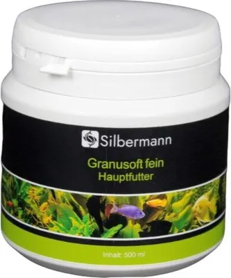 Produktbild von Silbermann Granusoft - Hauptfutter für Süßwasserfische fein oder grob (500 ml fein), SIS 102