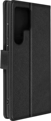 Immagine prodotto di Avizar, custodia in ecopelle con funzione di supporto per Samsung S24 Ultra, nero