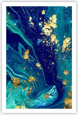 Produktbild von Poster - Poster ohne Rahmen - Abstraktion modern - 61x91,5 cm - Wand Bild - Wanddeko - Wandbilder - Kunstposter - Wandposter - Bilder - Kunstdruck - Wanddekoration - Wandbild - P2XPA61x91-3831