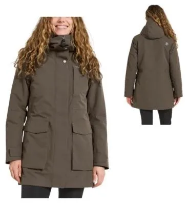Image de Parka pour femmes Didriksons Erika 3, taille : 36, couleur : marron mocha