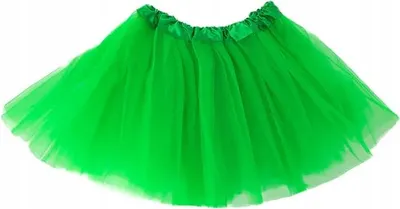 Obrázok produktu pre Tylová sukňa TUTU ZELENÝ kostým žaba jarný karneval 30cm