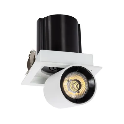 Produktbild von LED Strahler Ausrichtbar Sanaqi 12W Eckiger Ausschnitt 75x75 mm  6000K Kaltweiß
