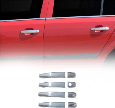 Image de 2004-2015 Opel Astra H J Couverture de poignée de porte en Acier Inox 8Pcs