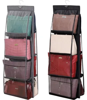 Immagine prodotto di Solidchoice - Set di 2 organizer da appendere con 16 scomparti