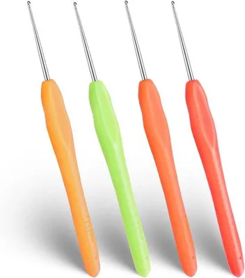 Obrázok produktu pre Ergonomická sada háčikov na pletenie, 1–175 mm, 4-dielna, na šály a rukavice