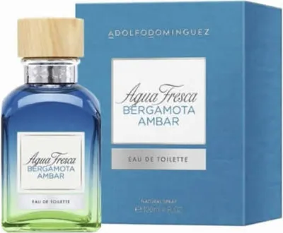 Obrázek produktu pro Adolfo Dominguez A D Agua Fresca Bergamota Ambar Edt Spray 120ml