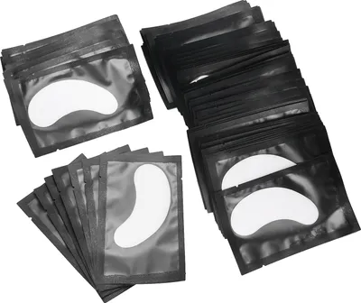 Produktbild von 100 Stück Wimpernverlängerungspad, feuchtigkeitsspendender Pfropfaufkleber unter der Augenklappe, Make-up-Werkzeug