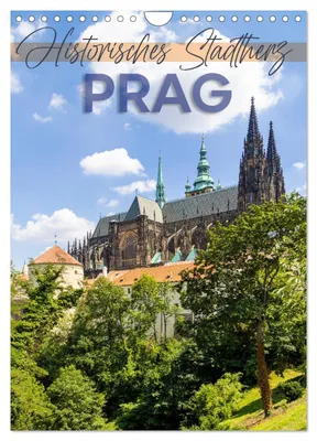 Immagine prodotto di PRAGA: centro storico (calendario da parete 2027, formato DIN A4 verticale), CALVENDO: calendario mensile