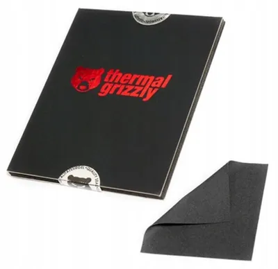Zdjęcie produktu dla Thermal Grizzly TG-CA-51-68-02, Podkładka termiczna, Czarny, 51 mm, 68 mm, 0,2 mm, Pudełko