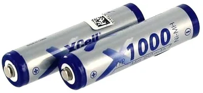 Produktbild von Akku für Gigaset C430A NiMH 2,4 Volt 1000 mAh silberfarben