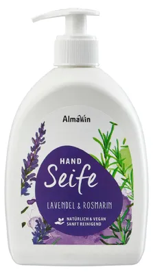 Produktbild von AlmaWin Lavendel-Rosmarin-Flüssigseife 500 ml
