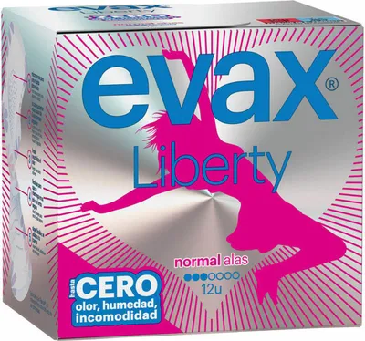 Image de Evax Normal Pads With Wings 12 unités
