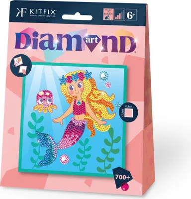Produktbild von Diamantmalerei Meerjungfrau Kitfix - Junior 6+