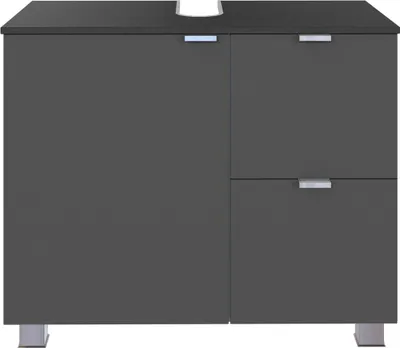 Produktbild von Unterbeckenschrank Waschbeckenschrank Badschrank "Bogota I" Grafitgrau