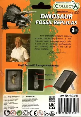 Immagine prodotto di Giocattoli dinosauri Collecta - Set regalo Dente di T-Rex arancione preistorico