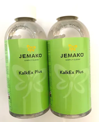 Produktbild von 2 x 500 ml Jemako KalkEx plus, Kalkreiniger, + Herlitz Cool Gel Stift