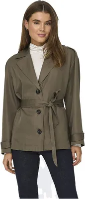 Immagine prodotto di Trench corto Only Line verde S da donna verde S