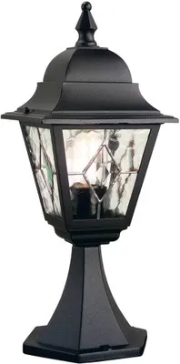 Produktbild von Elstead Norfolk Außen-Stehleuchte E27 44cm Schwarz IP43
