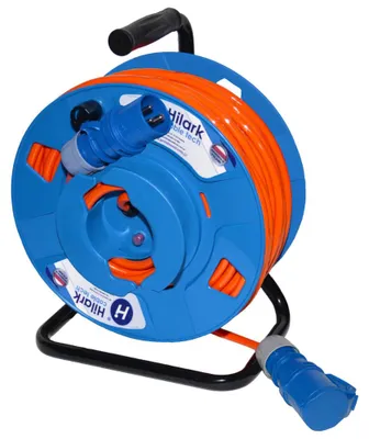 Image de Rallonge PUR H07BQ-F 3x2,5 orange prises CEE 30m