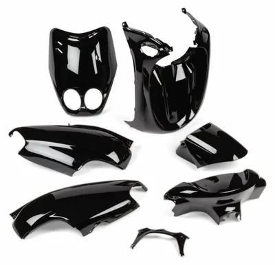 Image de Kit de carénage STR8 Black 7 pour Yamaha Neo 2002-2007