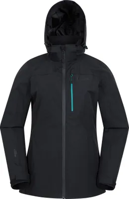 Obrázok produktu pre Mountain Warehouse - "Rainforest II Extreme", nepremokavá bunda pre ženy MW1056 (42 SK) (čierna)