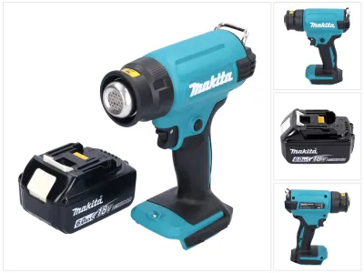 Productafbeelding van Makita DHG 180 G1 accu-heteluchtpistool 18 V 550 °C + 1x accu 6,0 Ah - zonder oplader