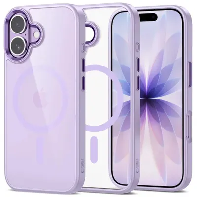 Immagine prodotto di Tech-Protect Magmat Magsafe per iPhone 17, lavanda/trasparente