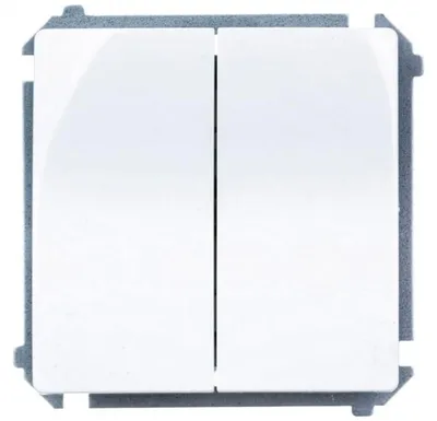 Obrázok produktu pre Kontakt-Simon BMW5A.01/11, Plast, Biela, IP20, IP44, 250 V, 16 A, 75 mm