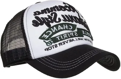 Immagine prodotto di Cappello da baseball – Protezione estiva – Tessuto a rete leggero – Taglia unica (54-60 cm) – Nero