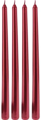 Image de Bougies de table métalliques, 30 cm