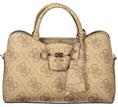 Produktbild von Elegante beige Handtasche: Vielseitig & stilvoll mit Logo-Details