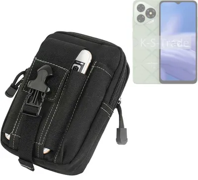 Produktbild von K-S-Trade Gürtel Tasche kompatibel mit Ulefone Note 19 Gürteltasche Holster Schutz Hülle Handy Hülle Smartphone outdoor Handy-Hülle schwarz