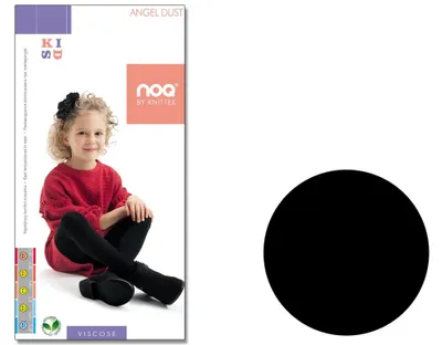 Produktbild von Kinderstrumpfhose mit Glitzerdruck Nero 122-128
